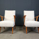 Pair of mid-century Dutch armchairs, 1960s