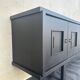 XL design black stained oak brutalist sideboard – De Coene