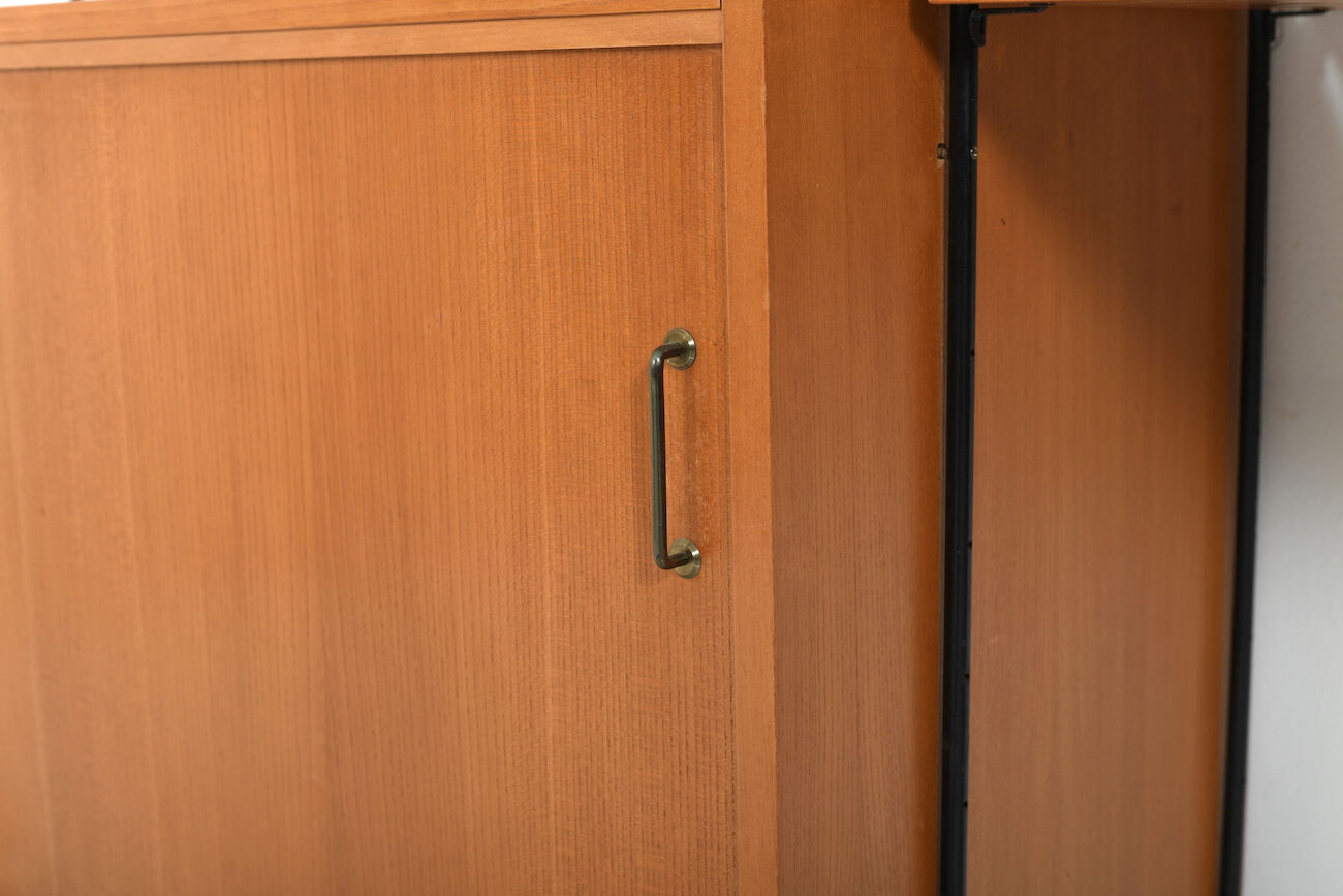 Shelf System Model Omnia in Ash by Ernst Dieter Hilker 1960s