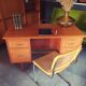 Bureau vintage teck années 60