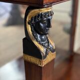 “Return from Egypt” console in mahogany, early 19th century