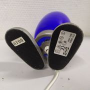 Blue "Fjorton" Dino Egg lamp by Tatsuo Konno for Ikea 1990s