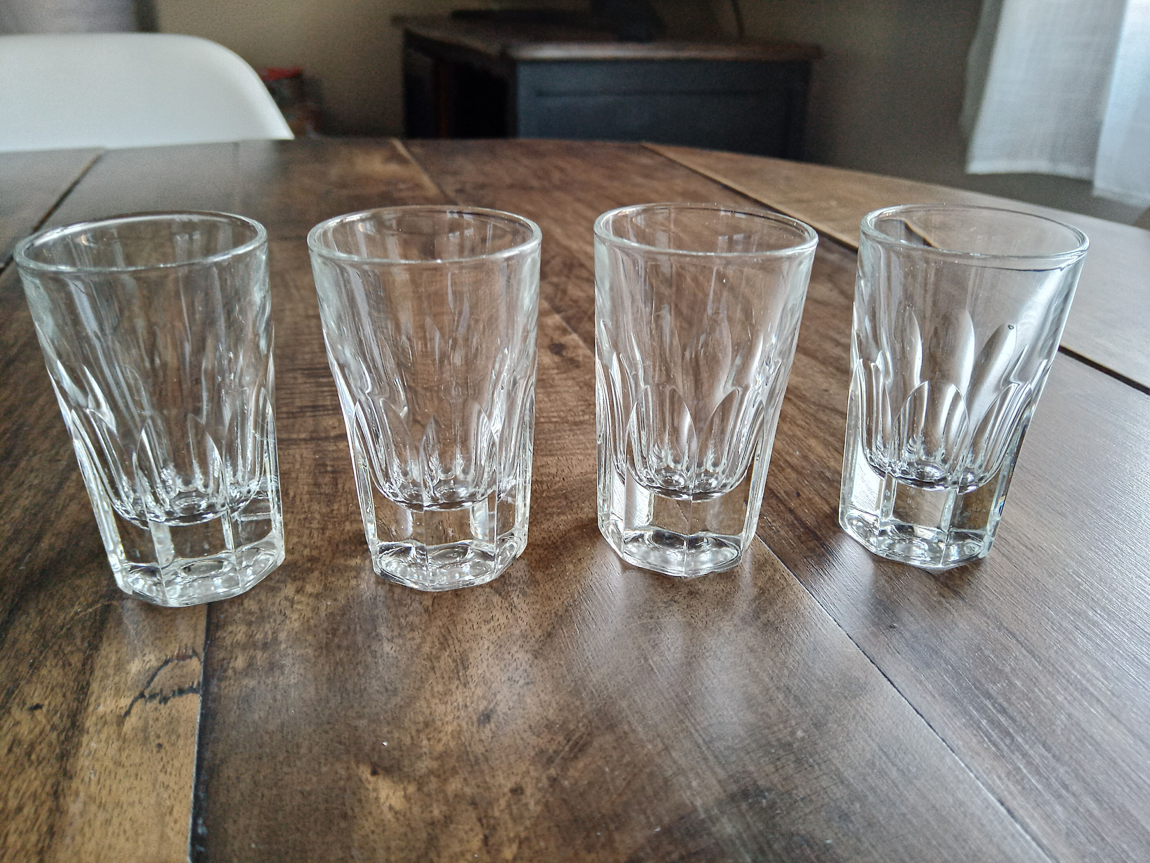 Foonary Lot De 2 Verres Doseurs 90 Ml Noir Et Rouge Pour