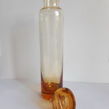 Carafe vintage ambrée