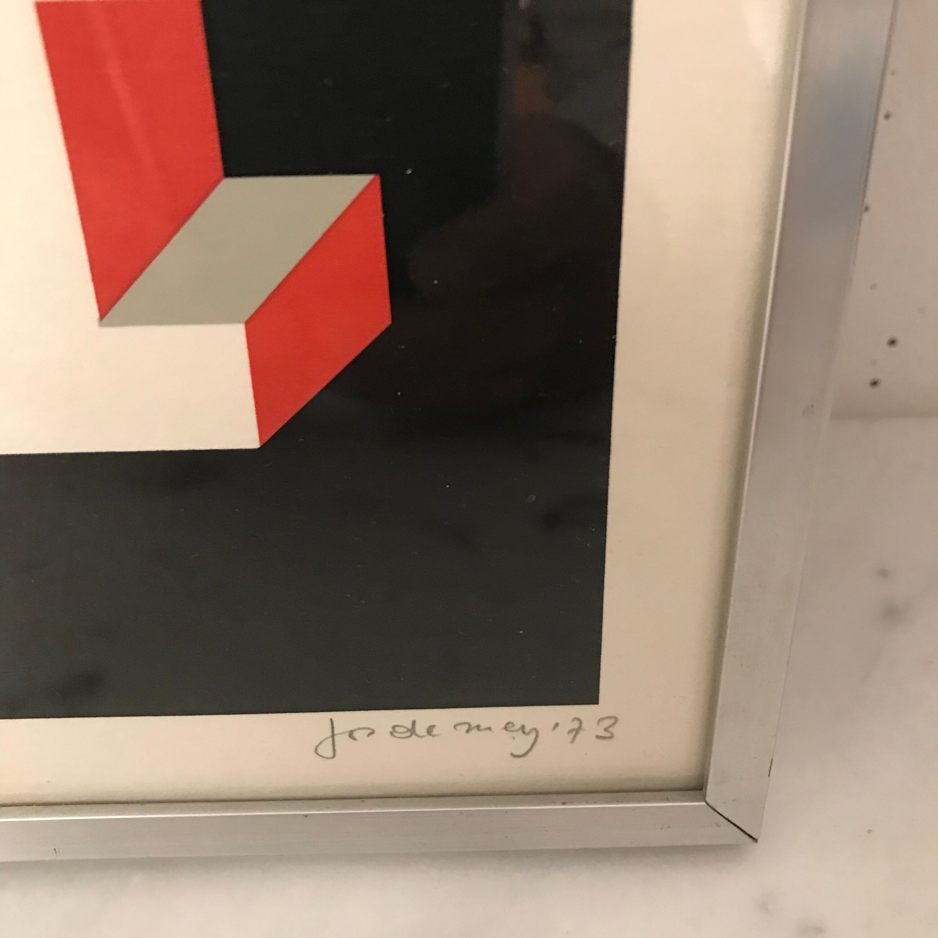 Lithography Jos de Mey, 152/200, Belgium 1973