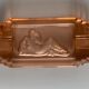 Art deco ashtray with nude woman décor
