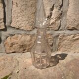 Glass and crystal carafe
