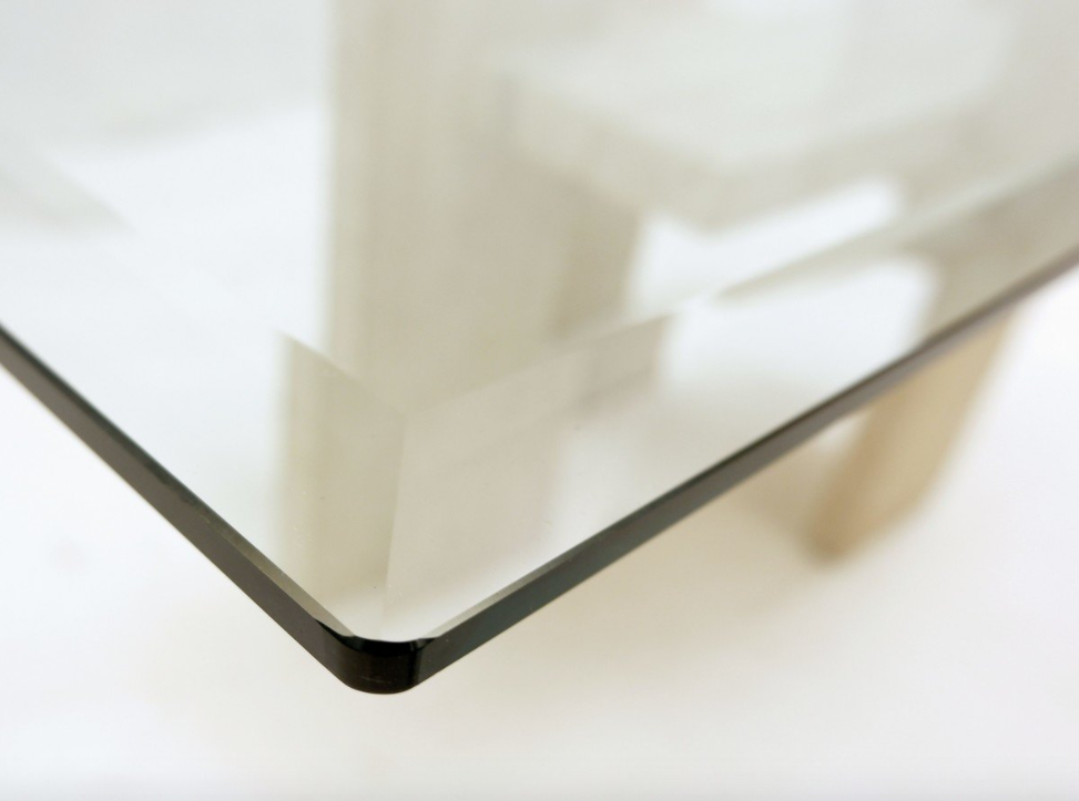 Travertine coffee table by Willy Ballez Belgium 1970