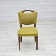 1970s, set of 6 Danish dining chairs by Slagelse Møbelværk, original condition.