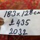 Vintage western turkish rug oriental 183x128 cm tribal carpet