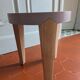 Coffee table or side table in oak by Philippe Hurel.
