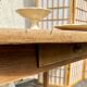 Table de ferme oval