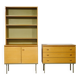 Modular Oak Shelving and Sideboard Set, 1960s