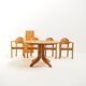 Solid Pine Dining Set by Rainer Daumiller for Hirtshals Savvaerk, Denmark