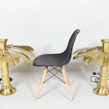 Carlo Giorgi. 2 sculptural lamps/table lamps by Carlo Giorgi for Bottega Gadda, model: Ippocastano, Italy, 1970s.