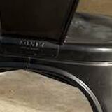 Lot of 6 chairs and two black Tolix armchairs in excellent condition.