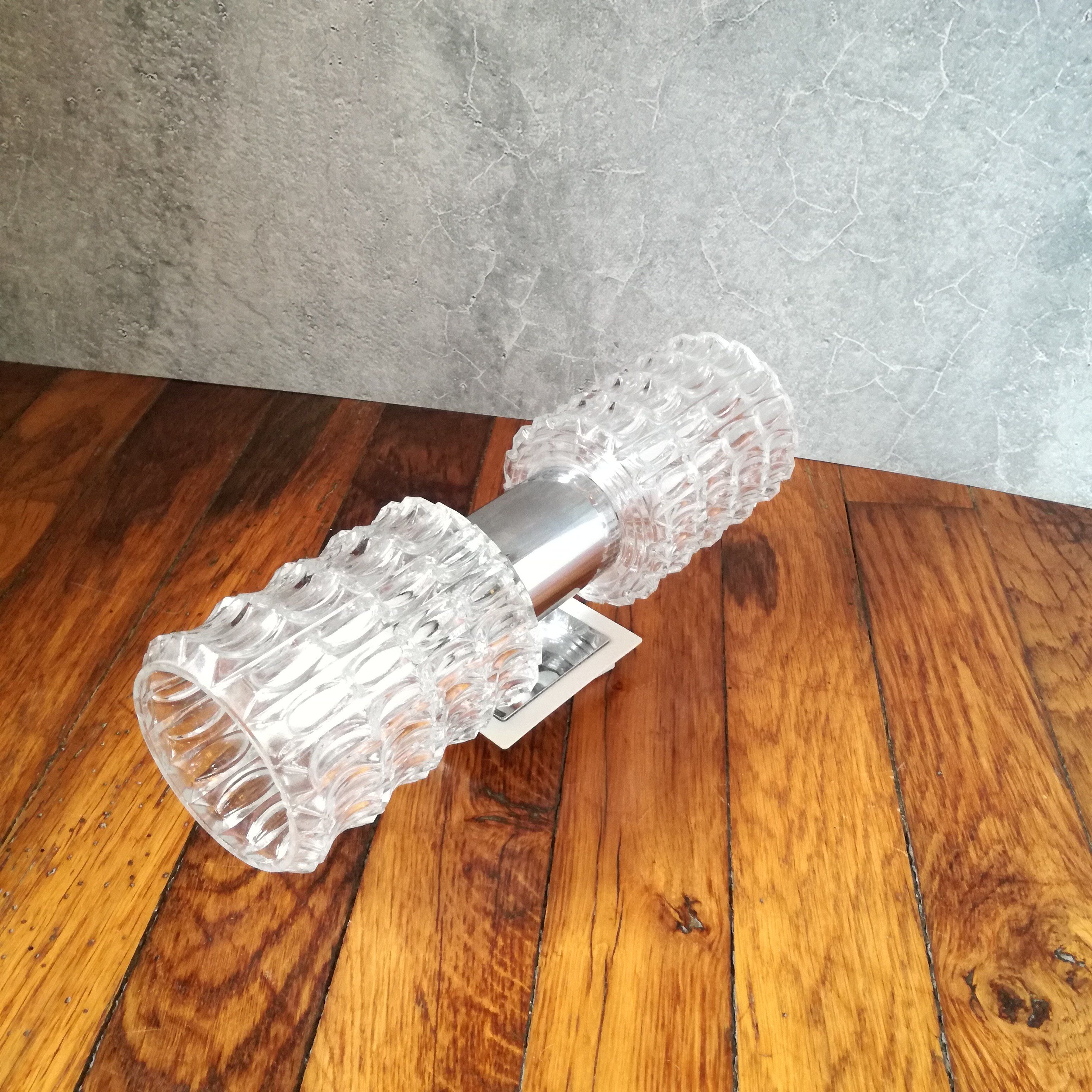 Double cylindrical wall lamp