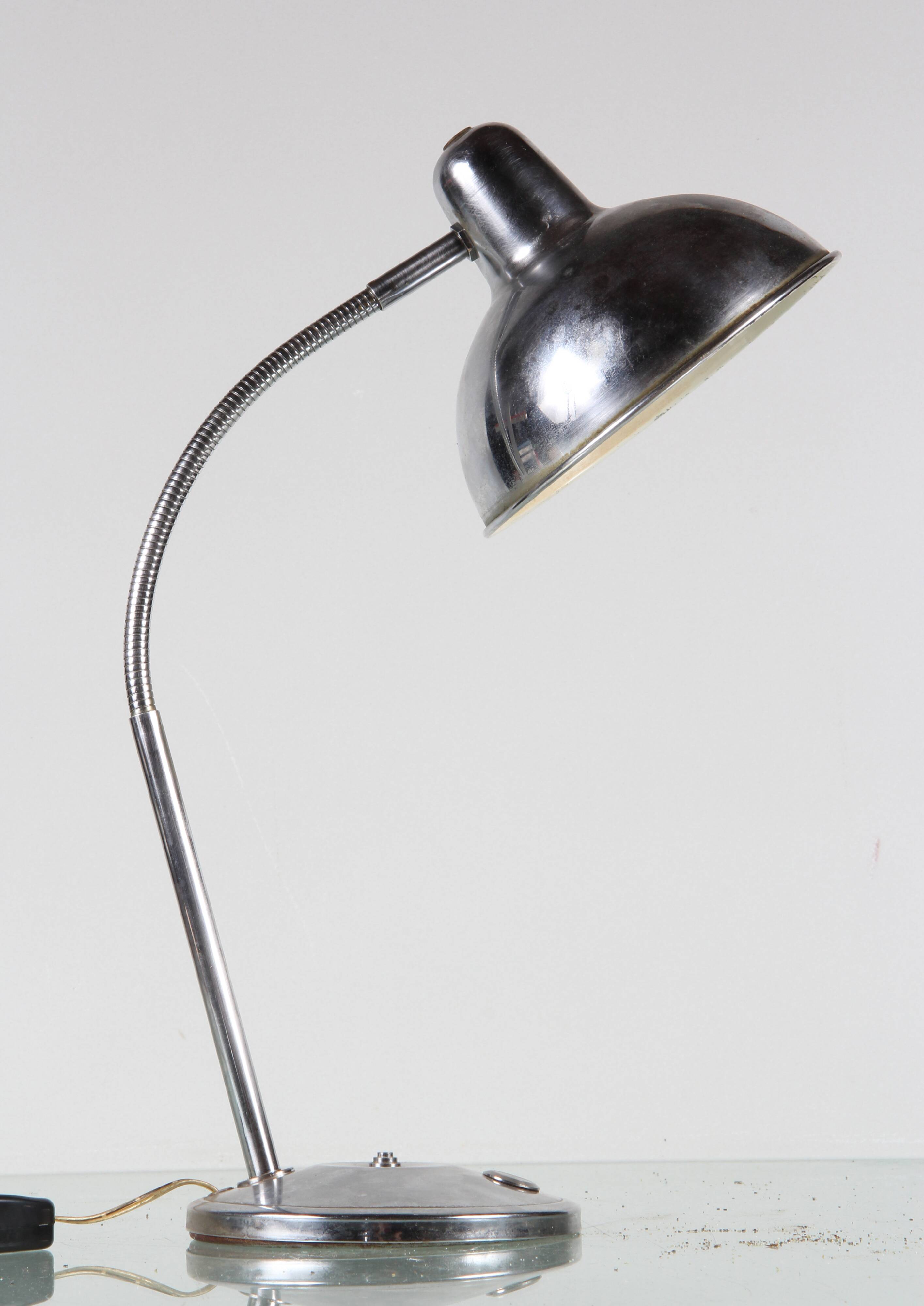 1930s desk lamp: art deco
