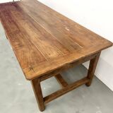 Grande table de ferme ancienne en noyer