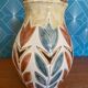Set of 3 Malarmey Ceramics Vallauris Jug Vase Tulips Flower Holder