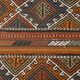 Tapis Kilim vintage en laine fait main, couleur neutre, 81 x 279 cm
