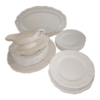 Ivory service part Sarreguemines