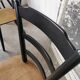Set of 6 Scandinavian style bar chairs 1960/70
