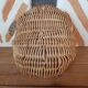 Artisanal wicker basket Auvergne