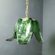 Vintage Murano glass pendant light, for Mazzega, 1960s