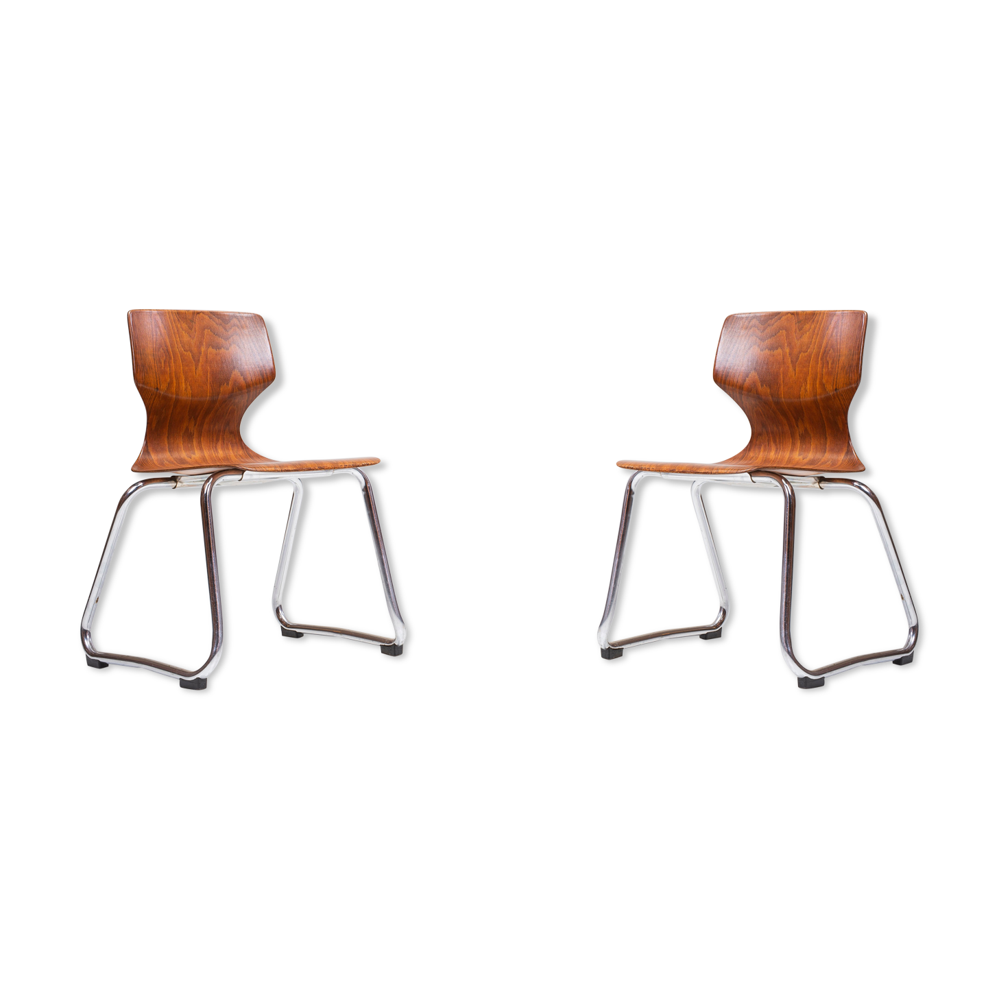 Childrens Chairs by Adam Stegner for Flötotto, 1970s, Set of 2