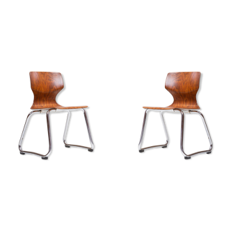 Childrens Chairs by Adam Stegner for Flötotto, 1970s, Set of 2