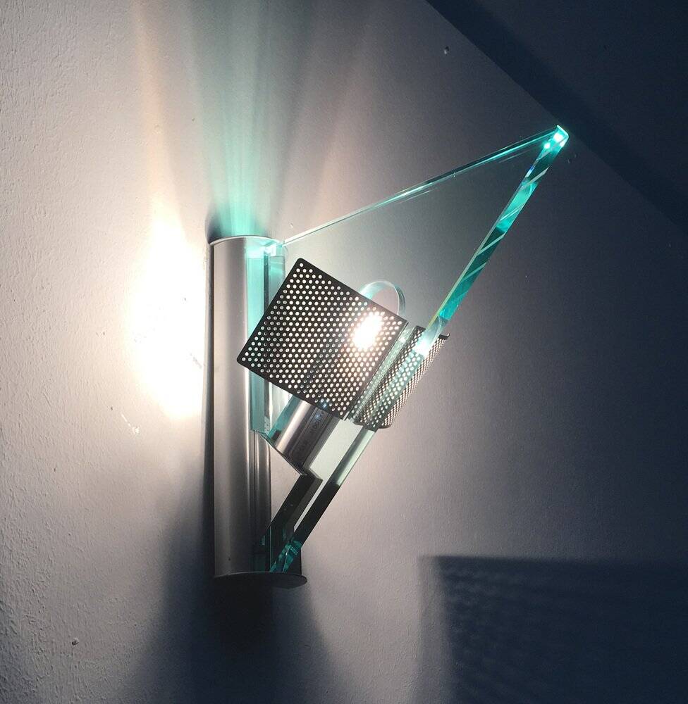 Vintage Italian Postmodern Icaro Sconce by Carlo Forcolini for Artemide, 1980s