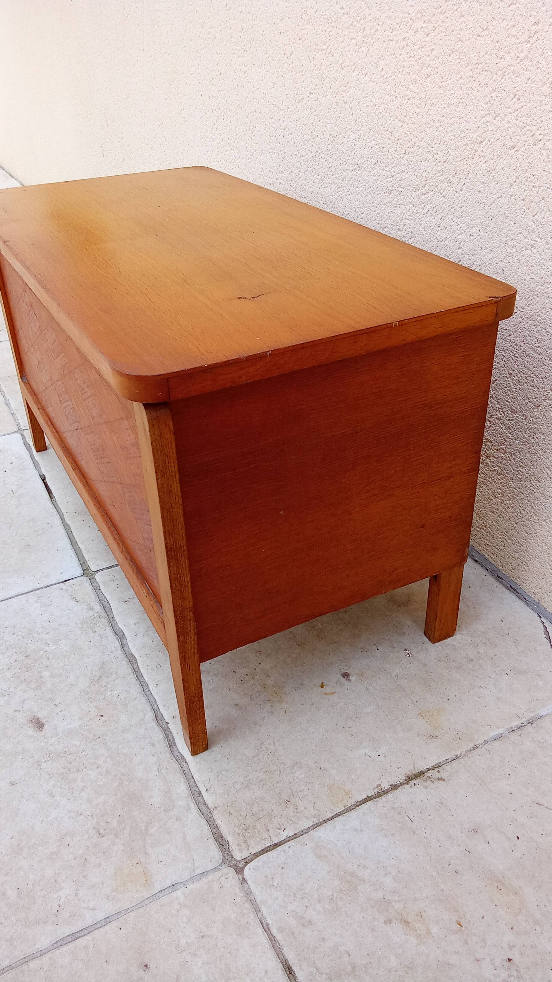 Vintage toy box from the 60s