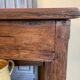 Baker's shelf, kitchen shelf, collection shelf from the early 19th century, oak.