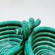 Double turquoise ceramic cup vallauris am vintage
