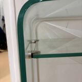 Console/bureau en verre trempé