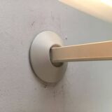 White vintage wall sconces Jill by Perry King, S. Miranda, G. Arnaldi for Arteluce, set of 2.