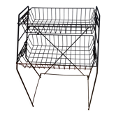 Présentoir de magasin épicerie vintage