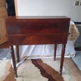 Louis Philippe style mahogany stepped desk
