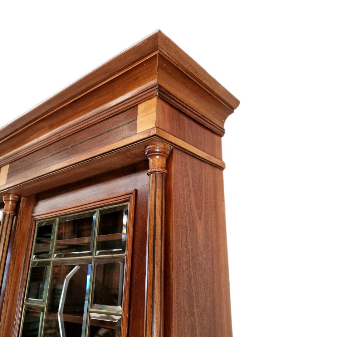 Armoire d’apothicaire Art Déco en acajou et marbre, 1909