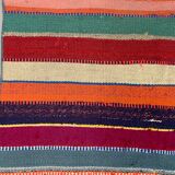 Old Turkish narrow Kilim Runner 262x51 cm shabby chic, vintage kelim