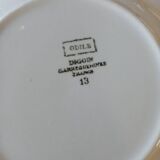 Antique tableware set from Digoin and Sarreguemines