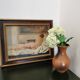 Brown vase marked Austria
