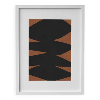 Framed painting