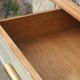 Art Deco sideboard in renovated solid oak – marble top