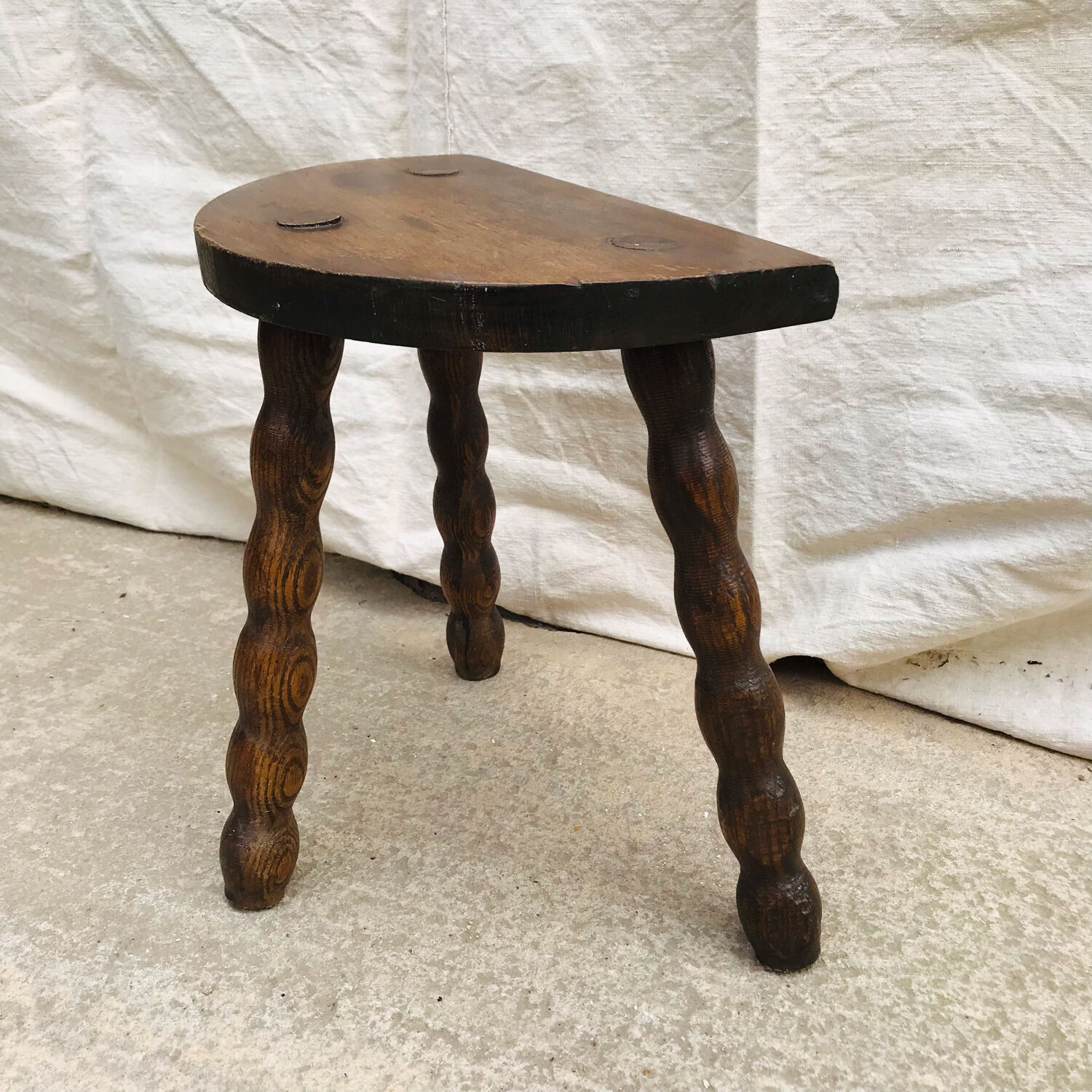 Vintage cowherd stool