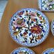 Service dessert Gien pivoines 15 Pièces