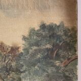 Old painting signed and dated 1930