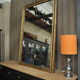 Former mirror late 19th in gilded wood - 180x120cm