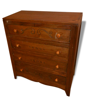 Commode vintage années - tiroirs
